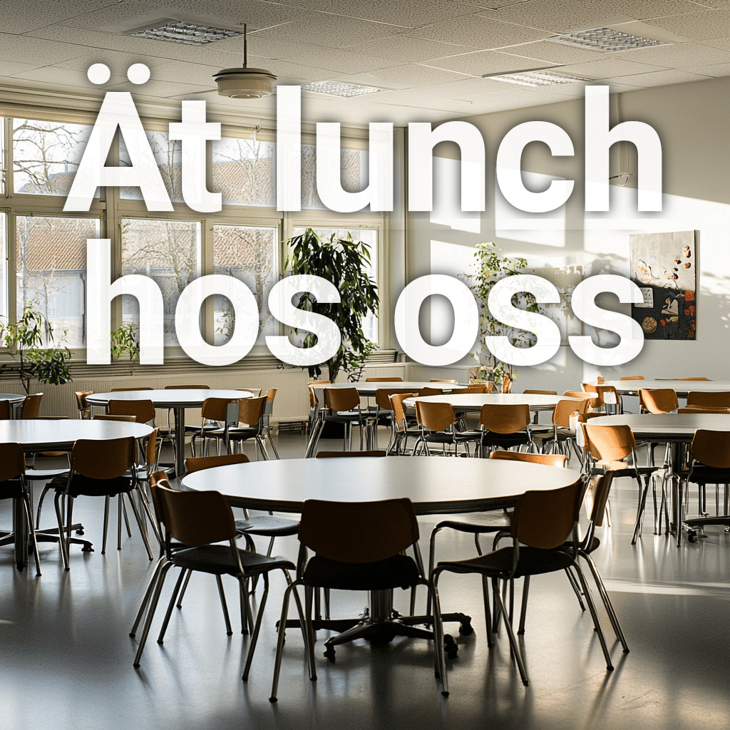 Ät lunch hos oss